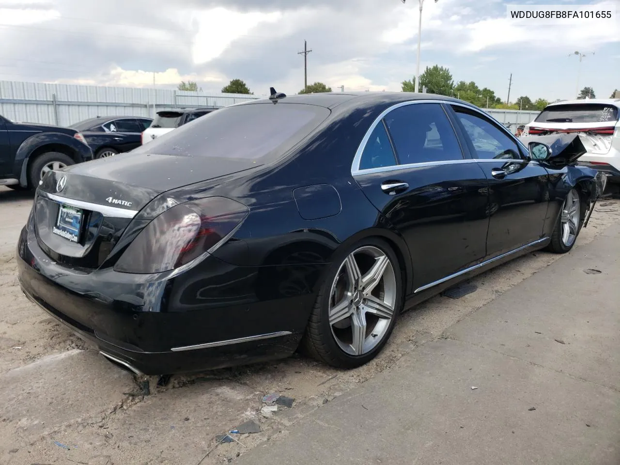 2015 Mercedes-Benz S 550 4Matic VIN: WDDUG8FB8FA101655 Lot: 71005704