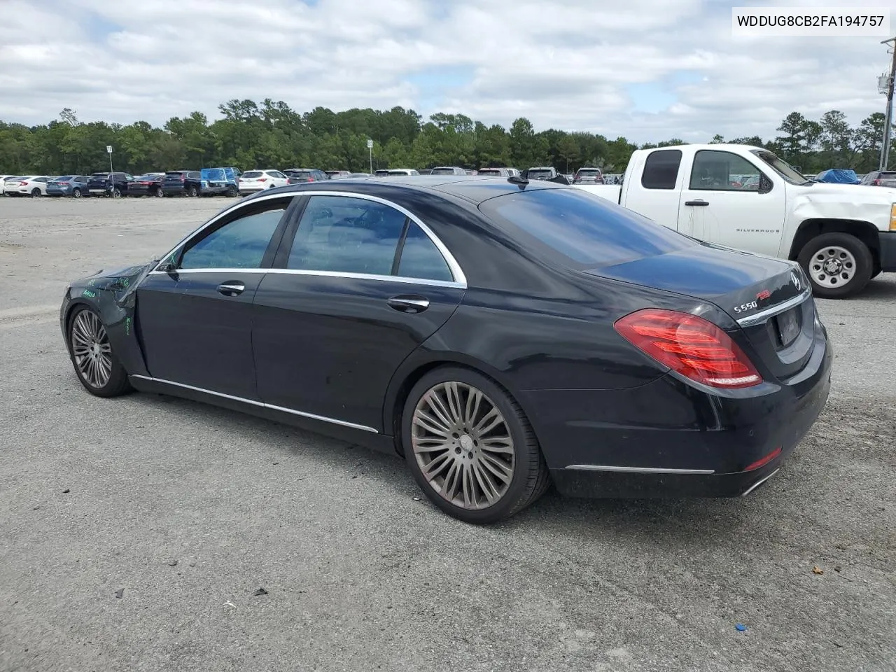 2015 Mercedes-Benz S 550 VIN: WDDUG8CB2FA194757 Lot: 71187834