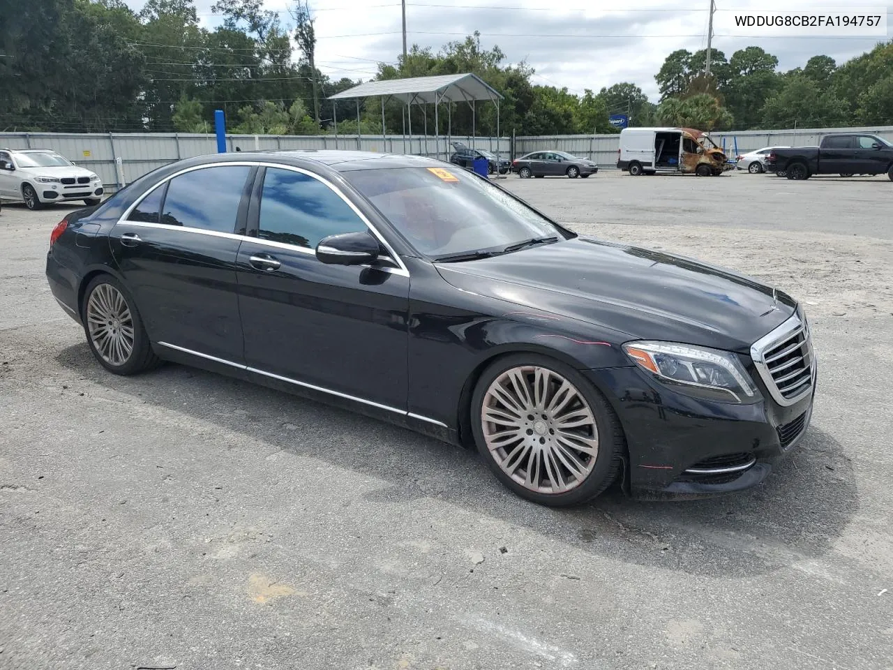 2015 Mercedes-Benz S 550 VIN: WDDUG8CB2FA194757 Lot: 71187834