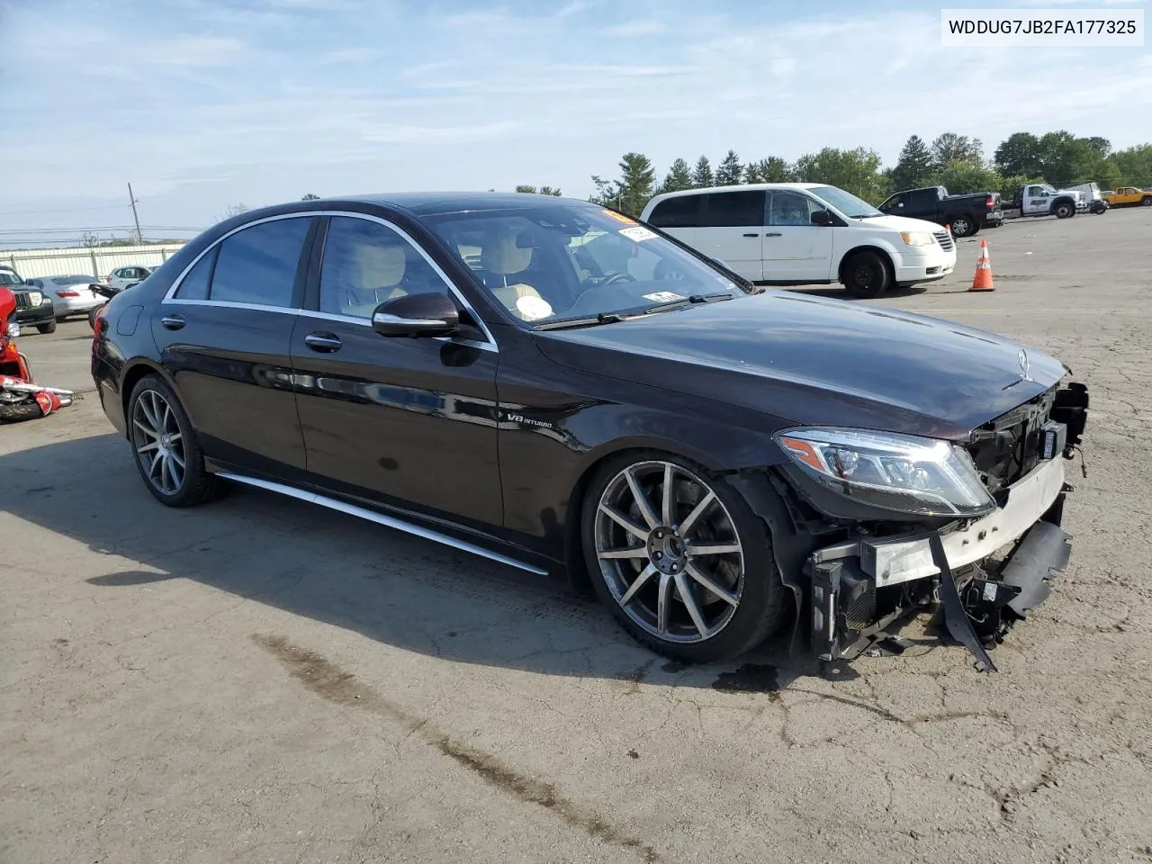 2015 Mercedes-Benz S 63 Amg VIN: WDDUG7JB2FA177325 Lot: 71369824