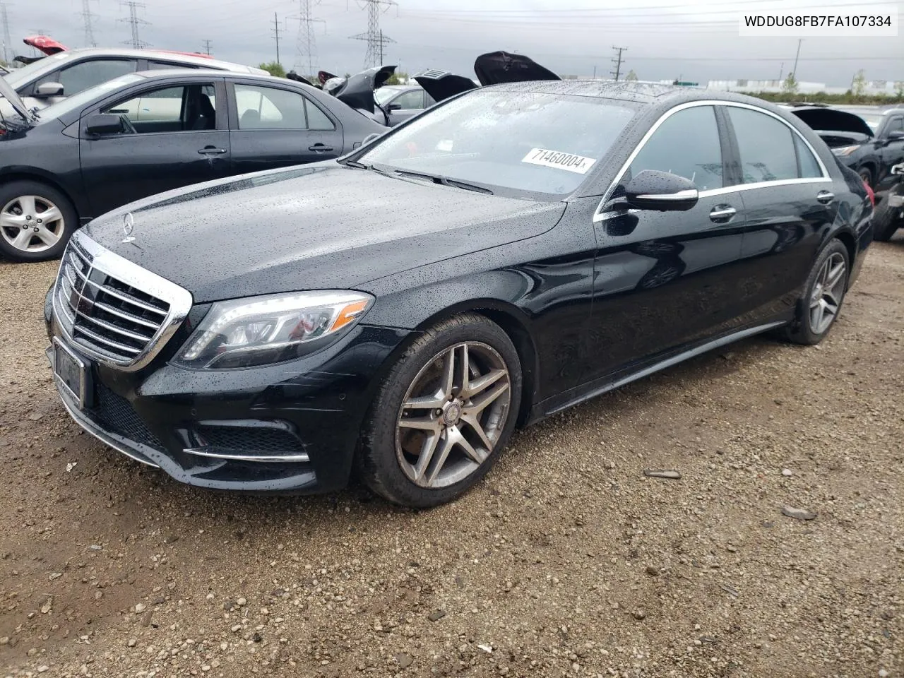 2015 Mercedes-Benz S 550 4Matic VIN: WDDUG8FB7FA107334 Lot: 71460004