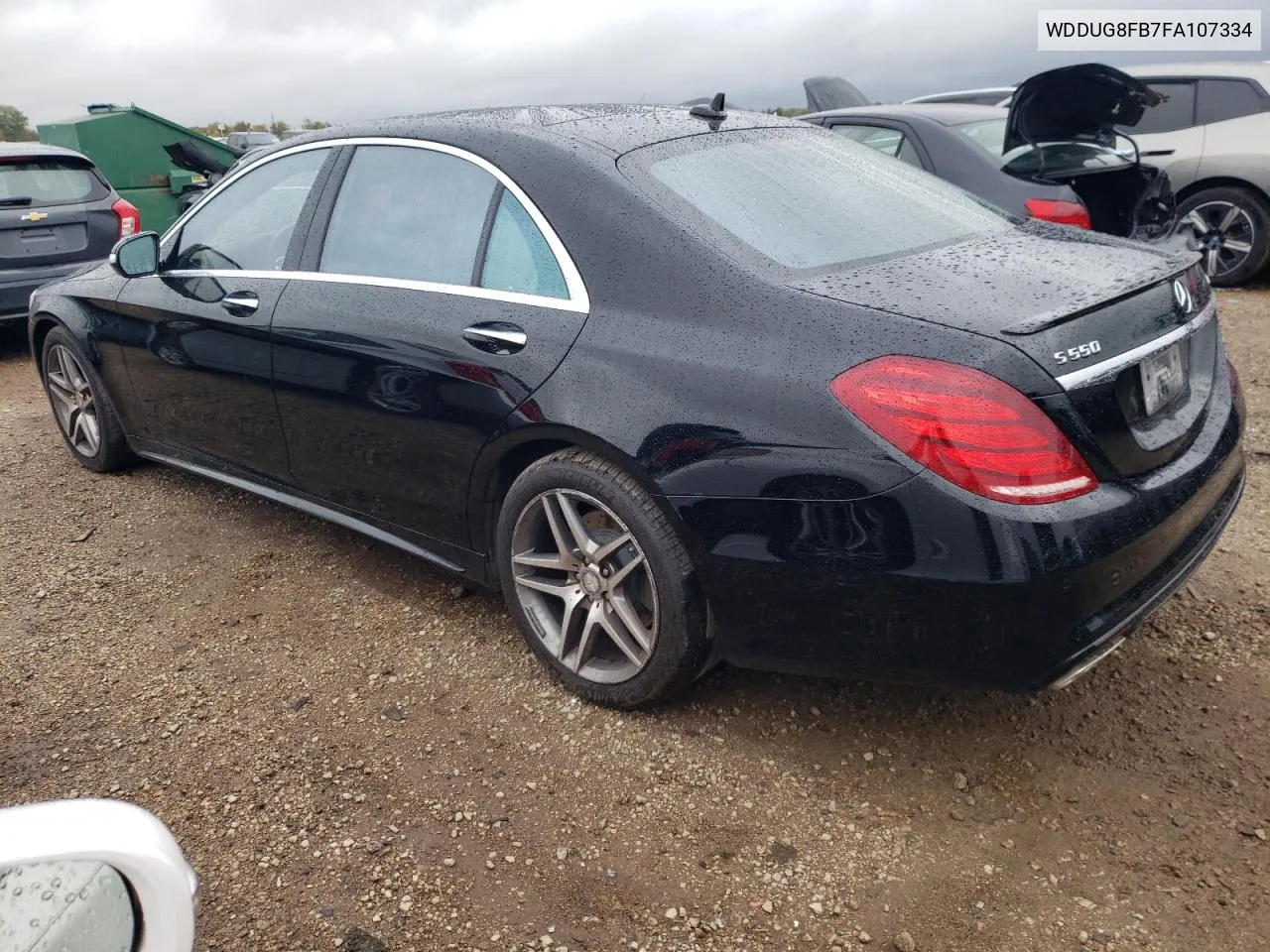 2015 Mercedes-Benz S 550 4Matic VIN: WDDUG8FB7FA107334 Lot: 71460004