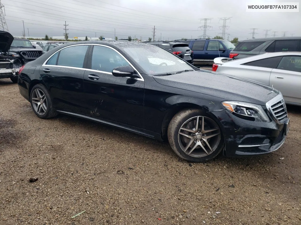 2015 Mercedes-Benz S 550 4Matic VIN: WDDUG8FB7FA107334 Lot: 71460004