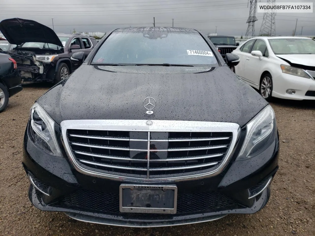 2015 Mercedes-Benz S 550 4Matic VIN: WDDUG8FB7FA107334 Lot: 71460004