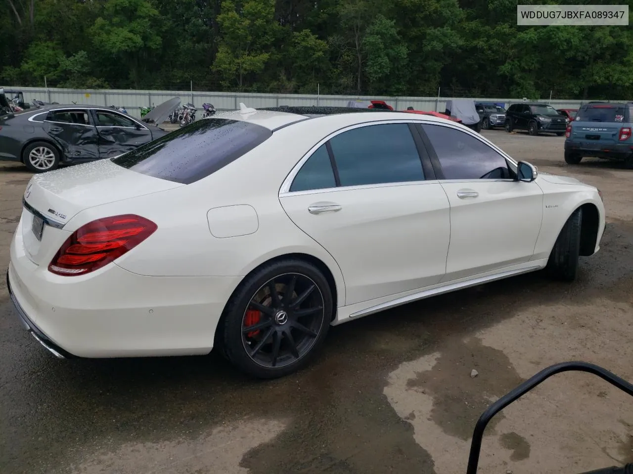 2015 Mercedes-Benz S 63 Amg VIN: WDDUG7JBXFA089347 Lot: 71735694