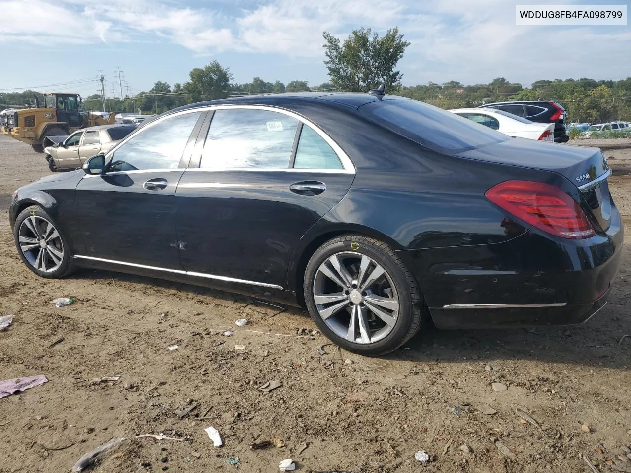 2015 Mercedes-Benz S 550 4Matic VIN: WDDUG8FB4FA098799 Lot: 72351054