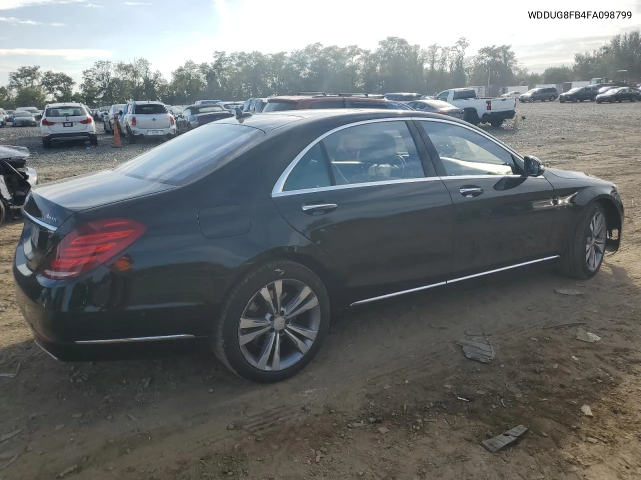 2015 Mercedes-Benz S 550 4Matic VIN: WDDUG8FB4FA098799 Lot: 72351054