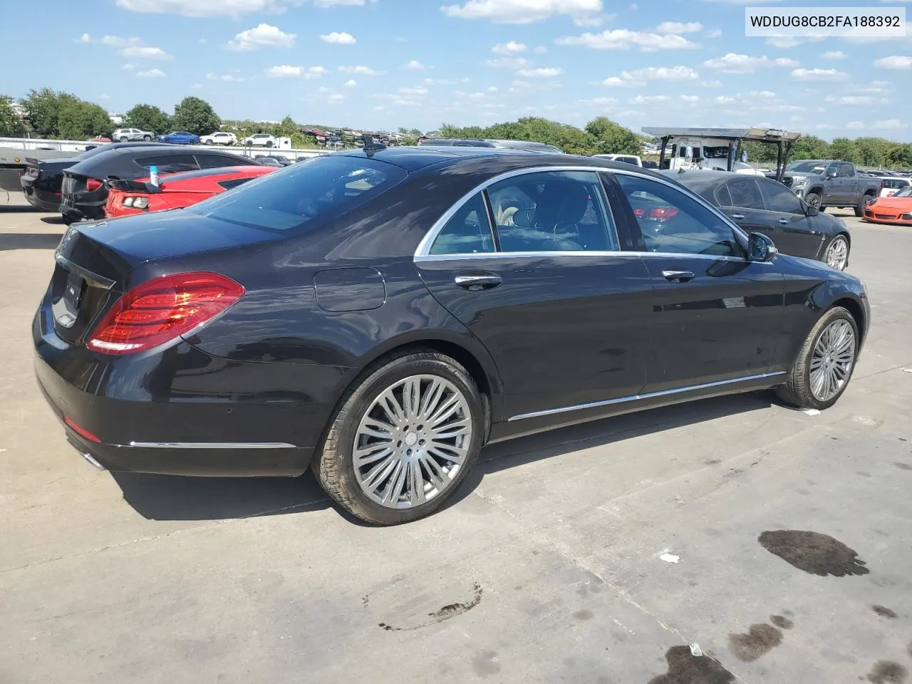 2015 Mercedes-Benz S 550 VIN: WDDUG8CB2FA188392 Lot: 72438044