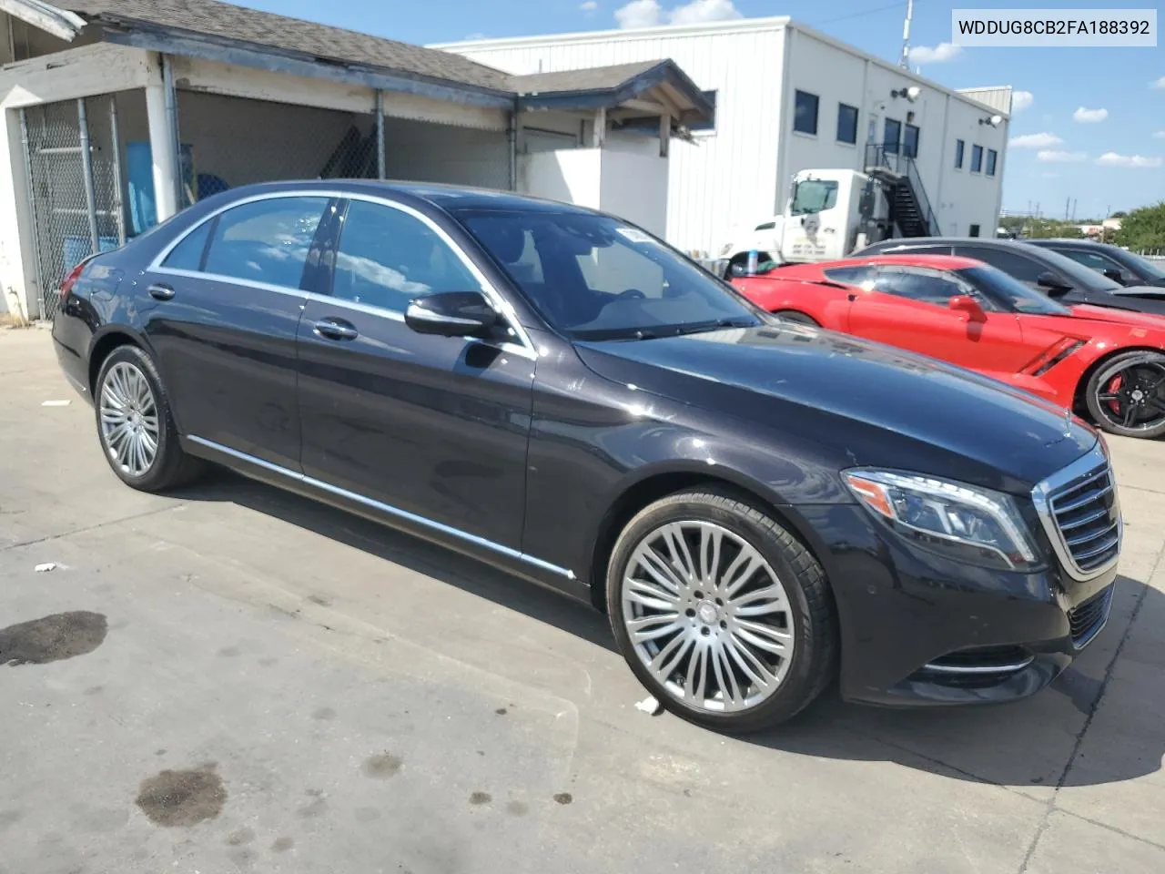 2015 Mercedes-Benz S 550 VIN: WDDUG8CB2FA188392 Lot: 72438044