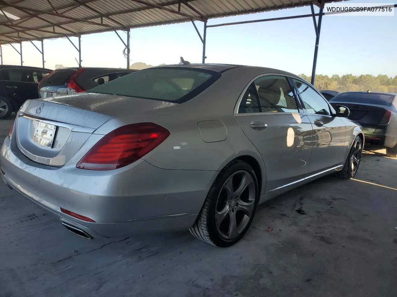 2015 Mercedes-Benz S 550 VIN: WDDUG8CB9FA077516 Lot: 72516734