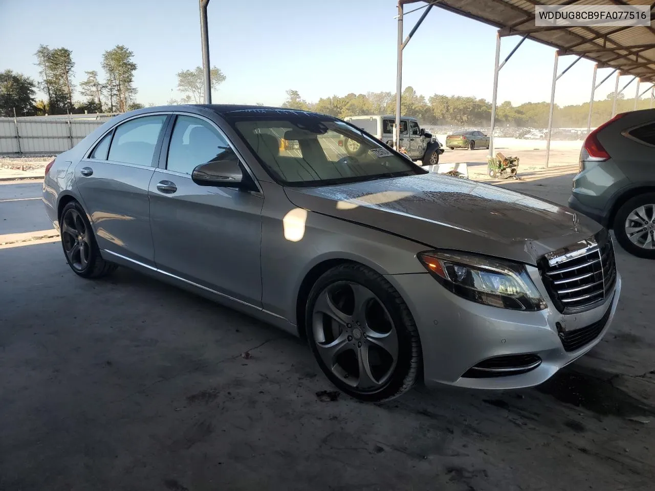 2015 Mercedes-Benz S 550 VIN: WDDUG8CB9FA077516 Lot: 72516734