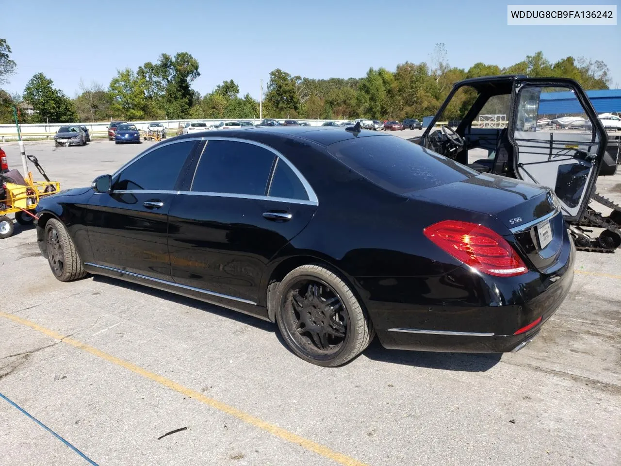 2015 Mercedes-Benz S 550 VIN: WDDUG8CB9FA136242 Lot: 73361064