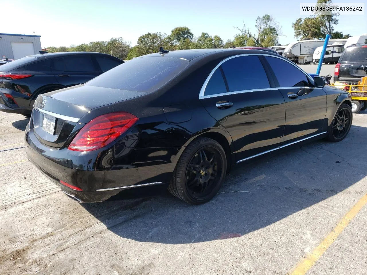 2015 Mercedes-Benz S 550 VIN: WDDUG8CB9FA136242 Lot: 73361064