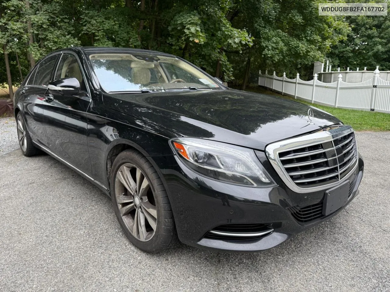 2015 Mercedes-Benz S 550 4Matic VIN: WDDUG8FB2FA167702 Lot: 73411984