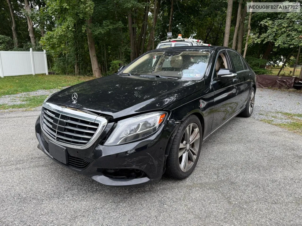 2015 Mercedes-Benz S 550 4Matic VIN: WDDUG8FB2FA167702 Lot: 73411984