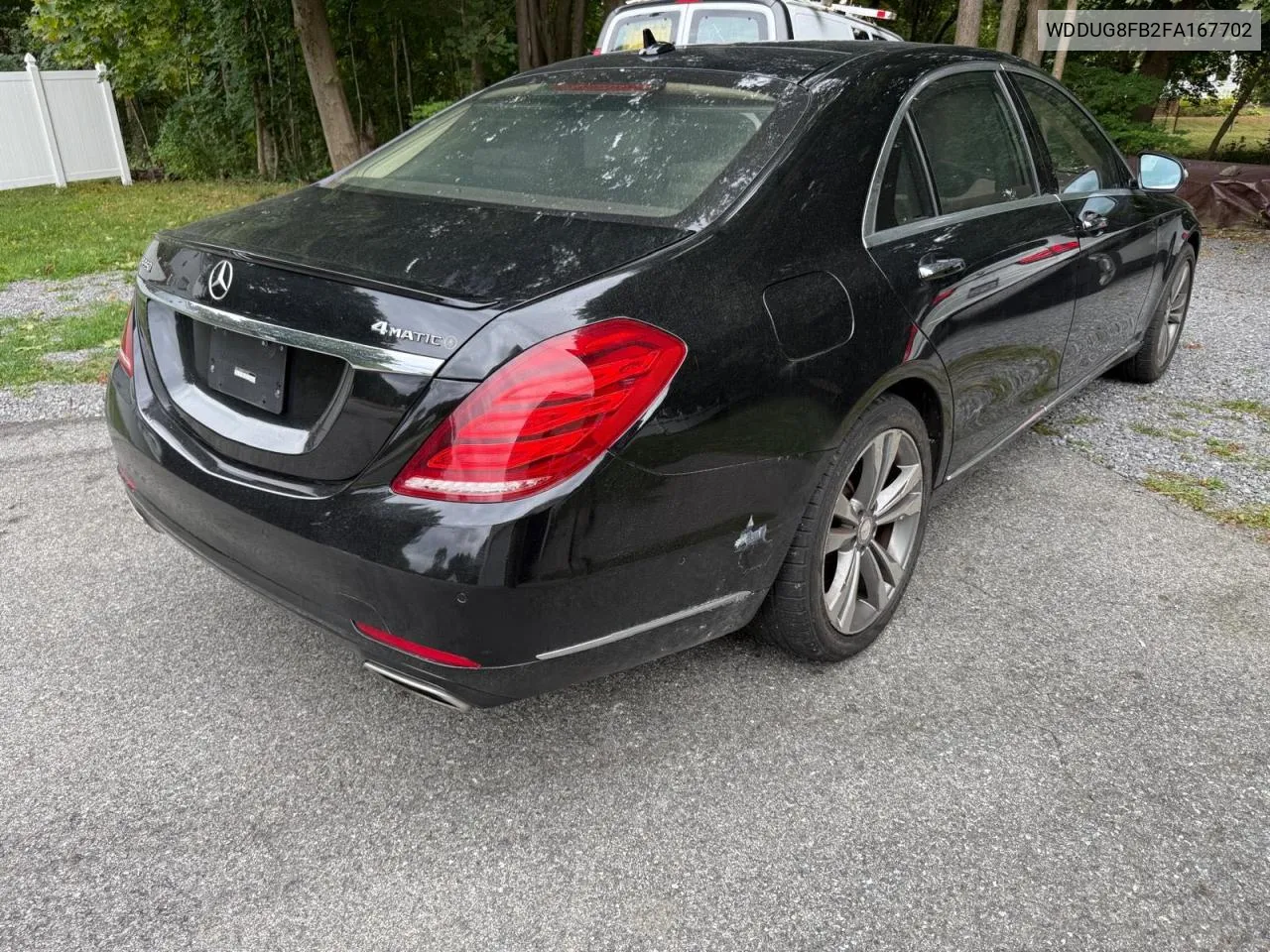 2015 Mercedes-Benz S 550 4Matic VIN: WDDUG8FB2FA167702 Lot: 73411984