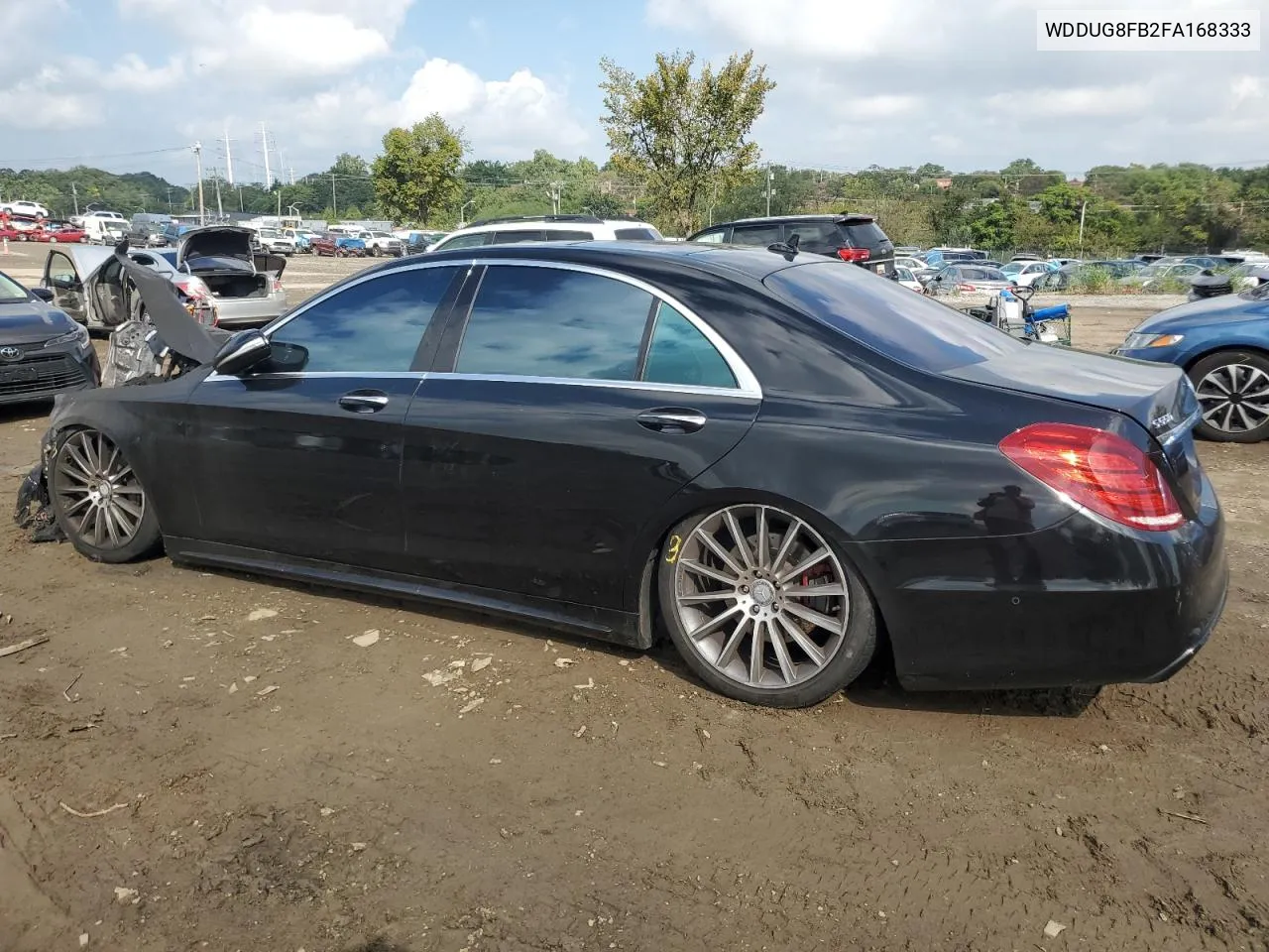 2015 Mercedes-Benz S 550 4Matic VIN: WDDUG8FB2FA168333 Lot: 73686084