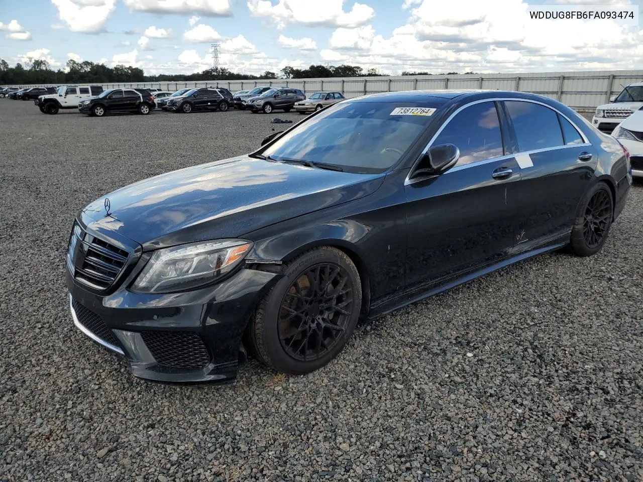 2015 Mercedes-Benz S 550 4Matic VIN: WDDUG8FB6FA093474 Lot: 73812764