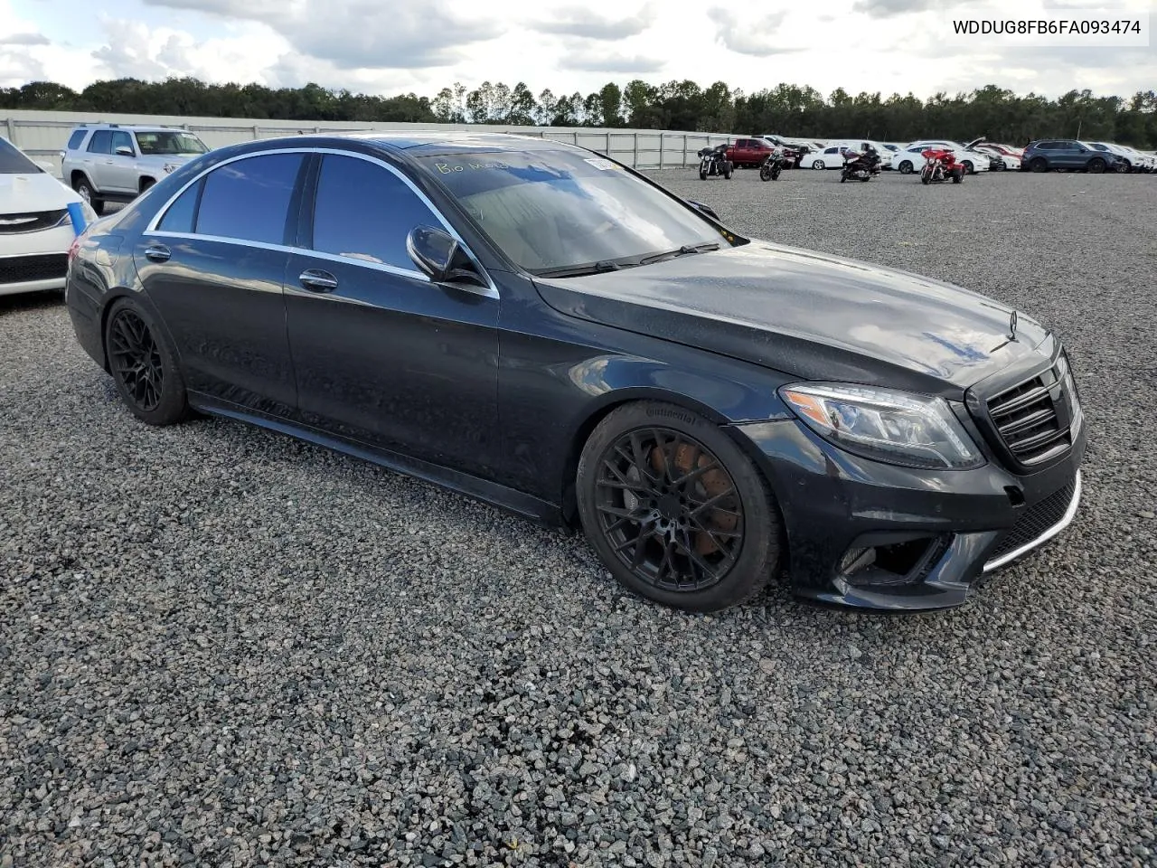 2015 Mercedes-Benz S 550 4Matic VIN: WDDUG8FB6FA093474 Lot: 73812764