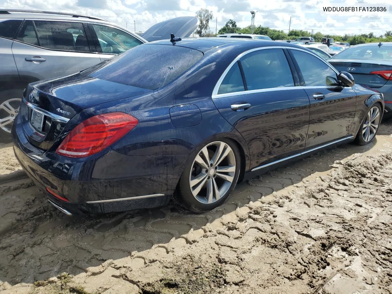 2015 Mercedes-Benz S 550 4Matic VIN: WDDUG8FB1FA123836 Lot: 73836384