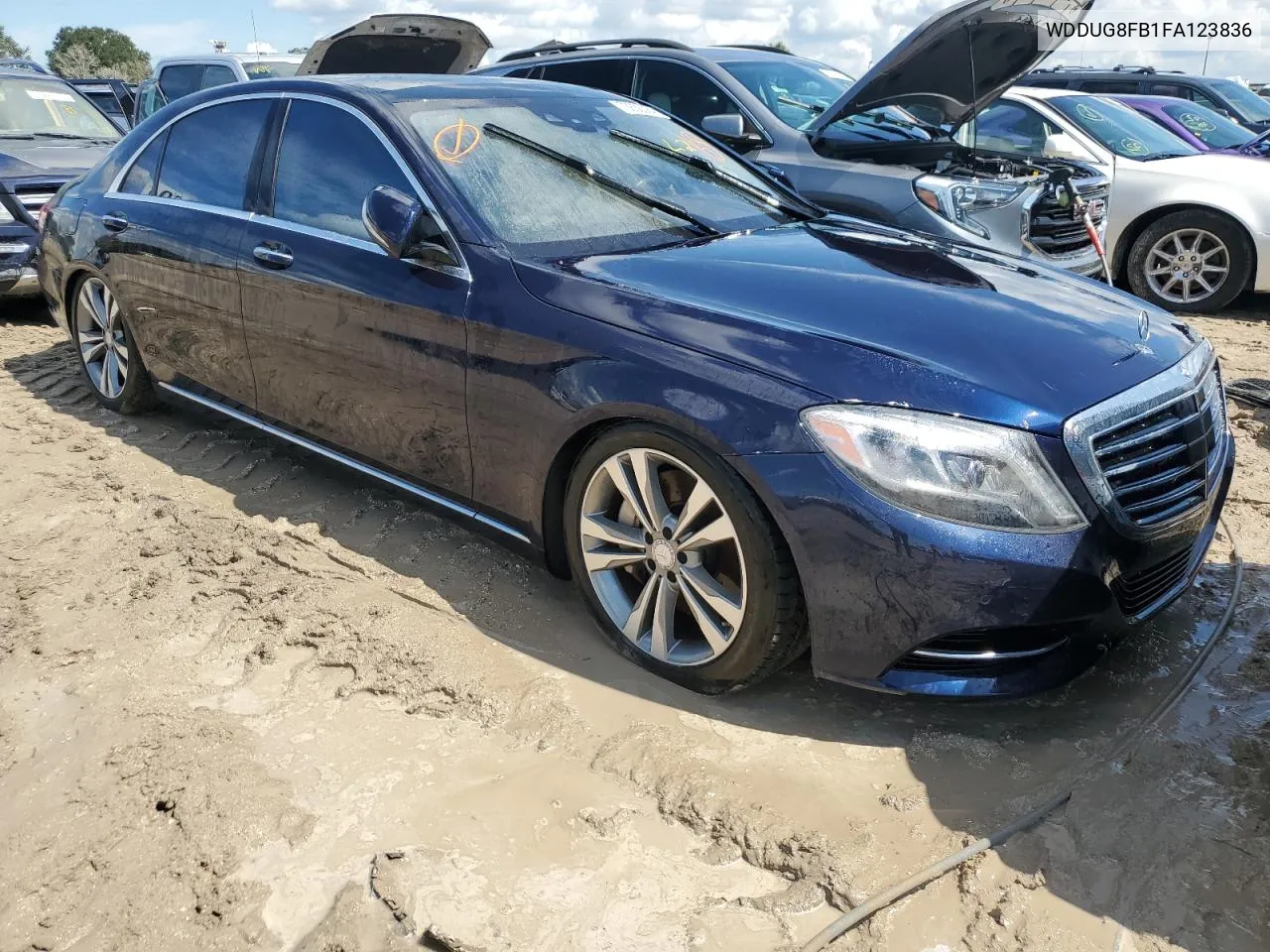 2015 Mercedes-Benz S 550 4Matic VIN: WDDUG8FB1FA123836 Lot: 73836384