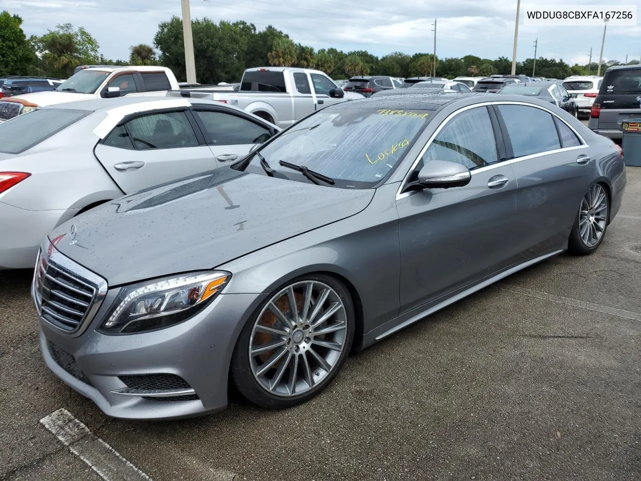 2015 Mercedes-Benz S 550 VIN: WDDUG8CBXFA167256 Lot: 73858914