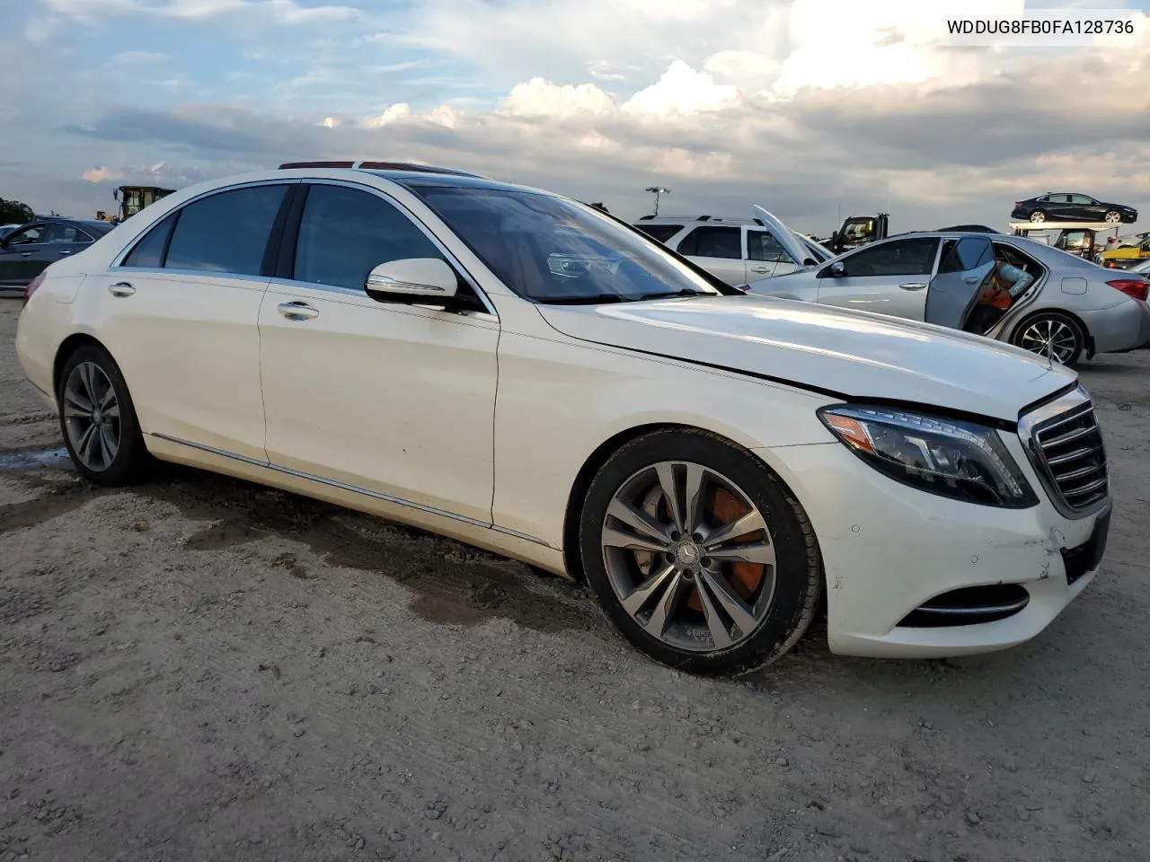 2015 Mercedes-Benz S 550 4Matic VIN: WDDUG8FB0FA128736 Lot: 73921794