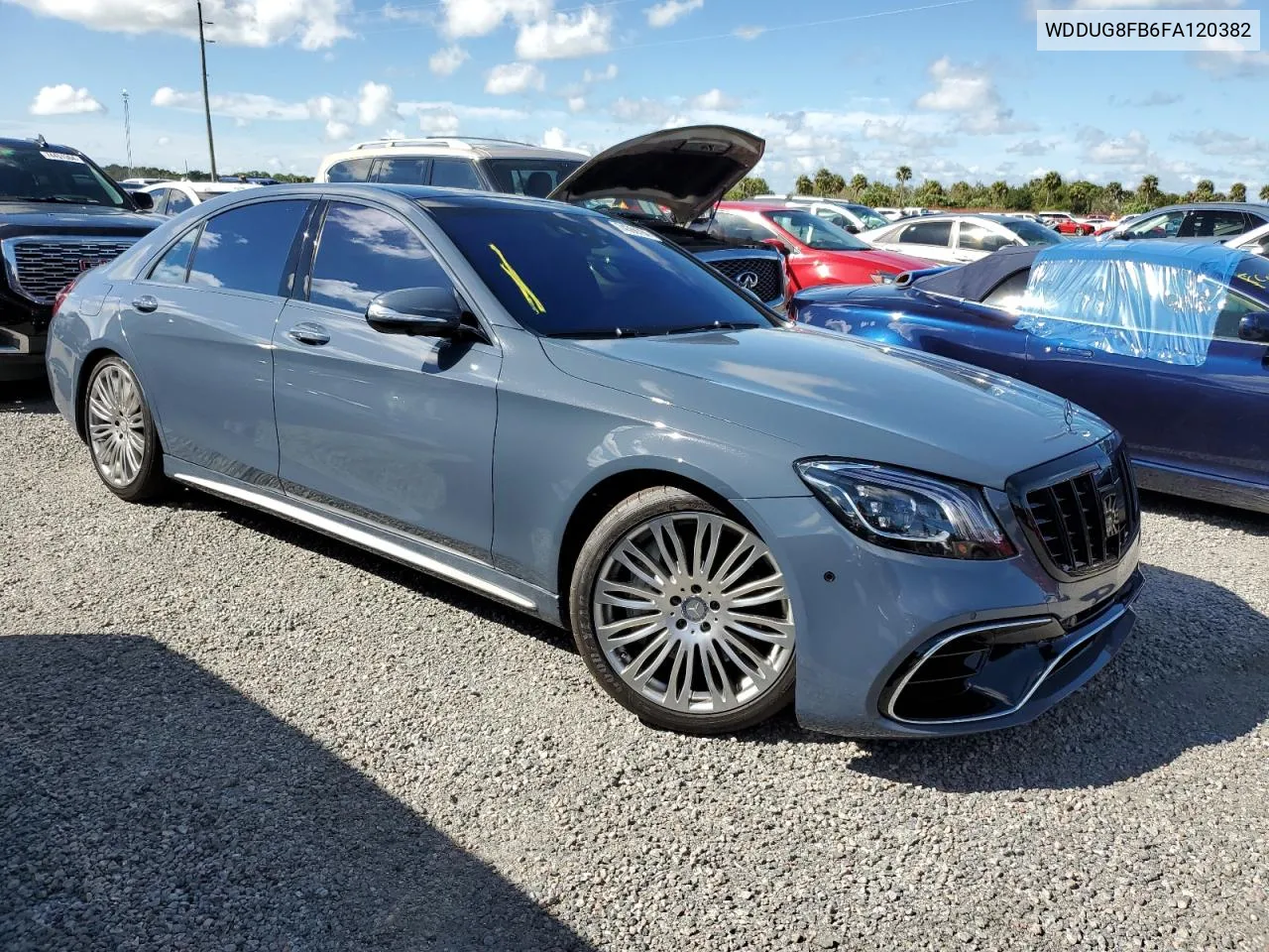 2015 Mercedes-Benz S 550 4Matic VIN: WDDUG8FB6FA120382 Lot: 74366784