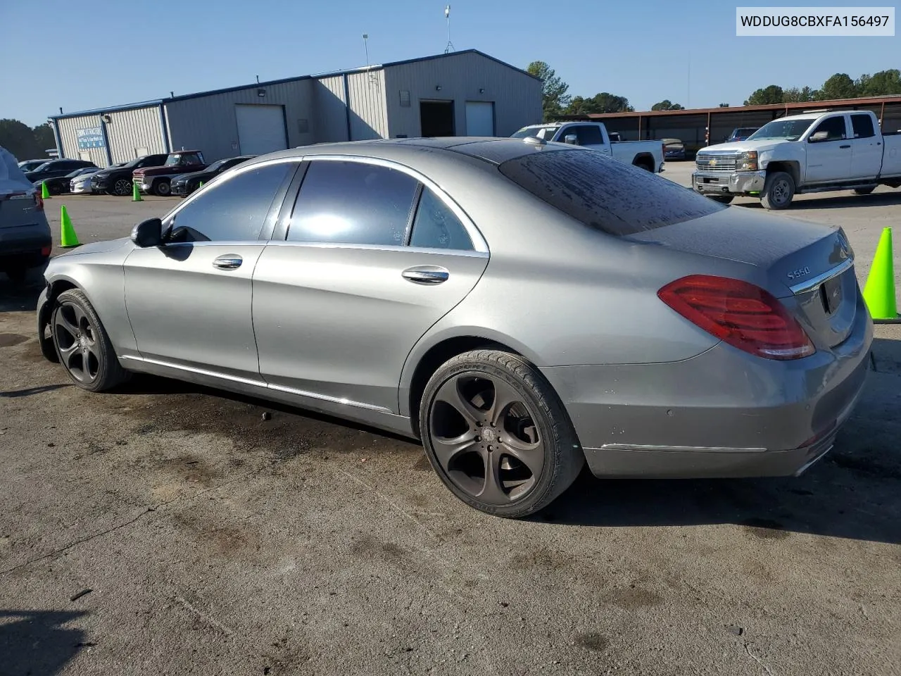 2015 Mercedes-Benz S 550 VIN: WDDUG8CBXFA156497 Lot: 74801954