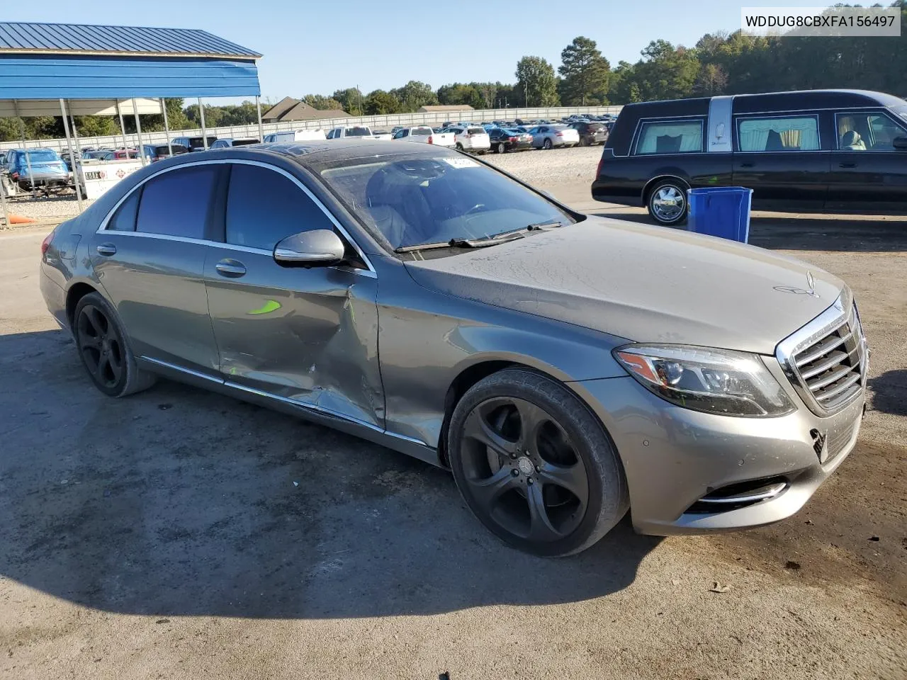 2015 Mercedes-Benz S 550 VIN: WDDUG8CBXFA156497 Lot: 74801954