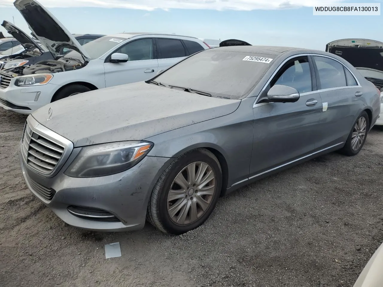 2015 Mercedes-Benz S 550 VIN: WDDUG8CB8FA130013 Lot: 75295474