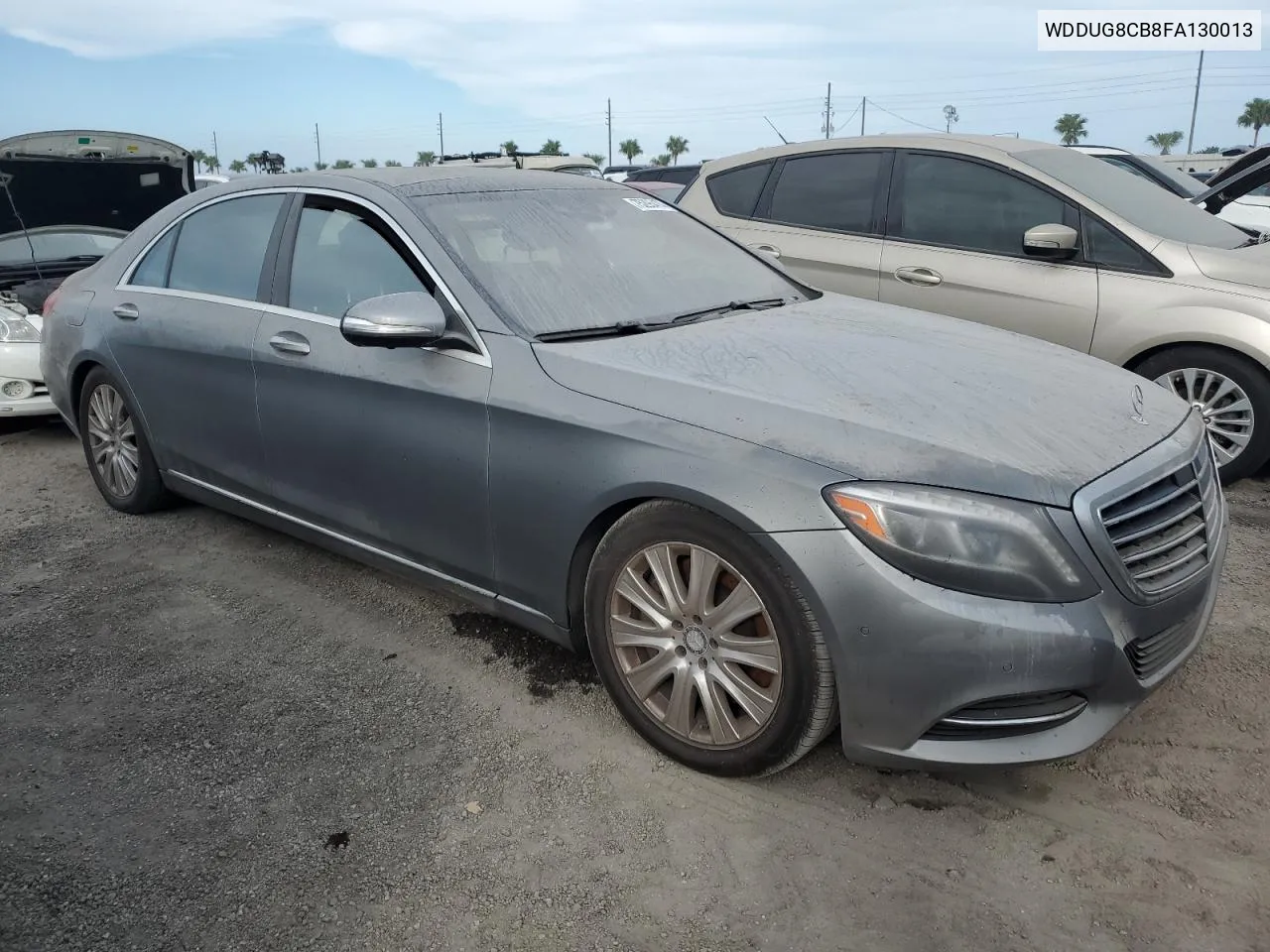 2015 Mercedes-Benz S 550 VIN: WDDUG8CB8FA130013 Lot: 75295474