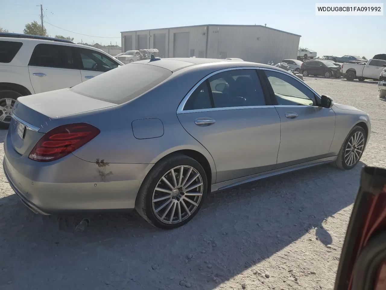 2015 Mercedes-Benz S 550 VIN: WDDUG8CB1FA091992 Lot: 75542734