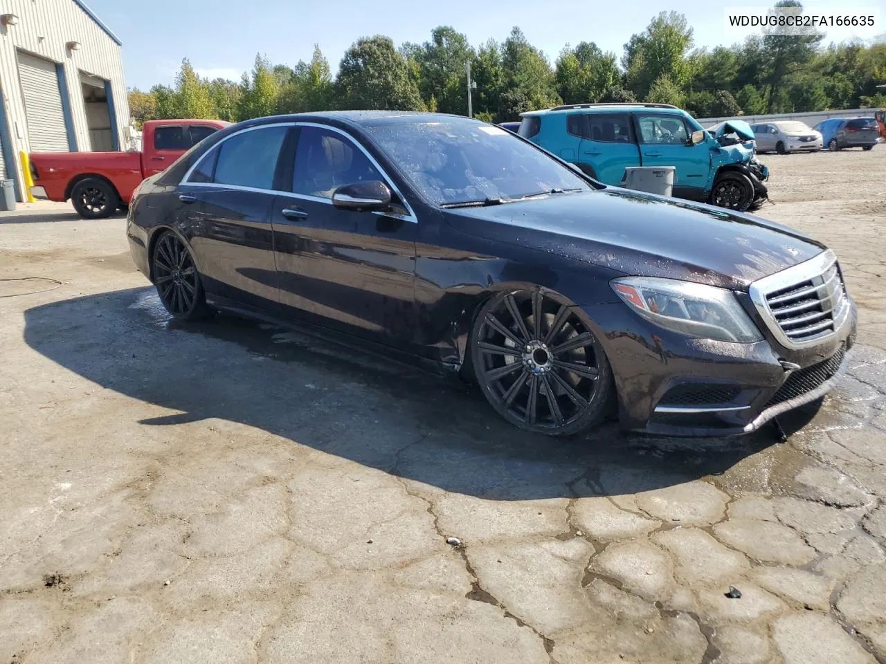 2015 Mercedes-Benz S 550 VIN: WDDUG8CB2FA166635 Lot: 75817964