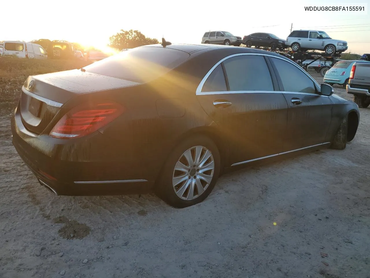 2015 Mercedes-Benz S 550 VIN: WDDUG8CB8FA155591 Lot: 76079134