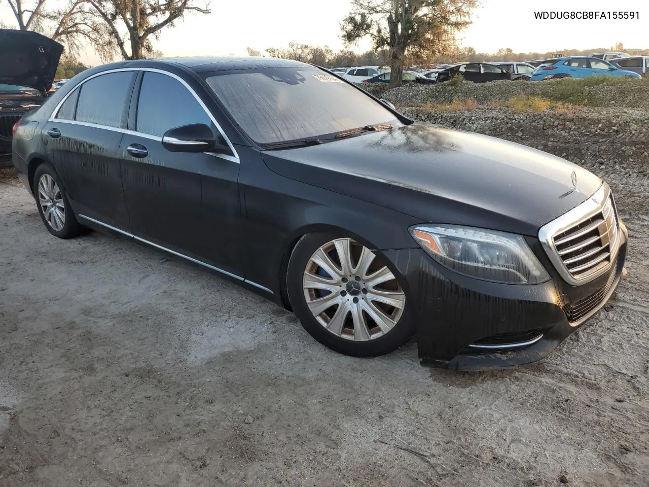 2015 Mercedes-Benz S 550 VIN: WDDUG8CB8FA155591 Lot: 76079134