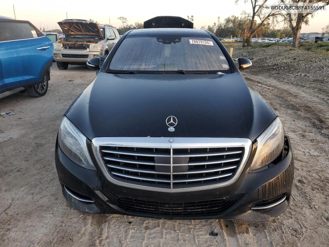 2015 Mercedes-Benz S 550 VIN: WDDUG8CB8FA155591 Lot: 76079134