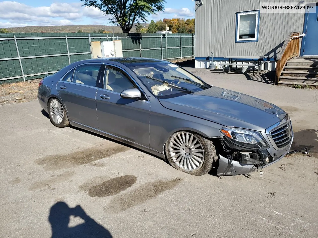 2015 Mercedes-Benz S 550 4Matic VIN: WDDUG8FB8FA129097 Lot: 76183874