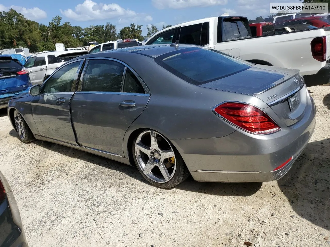 2015 Mercedes-Benz S 550 4Matic VIN: WDDUG8FB8FA147910 Lot: 76932974