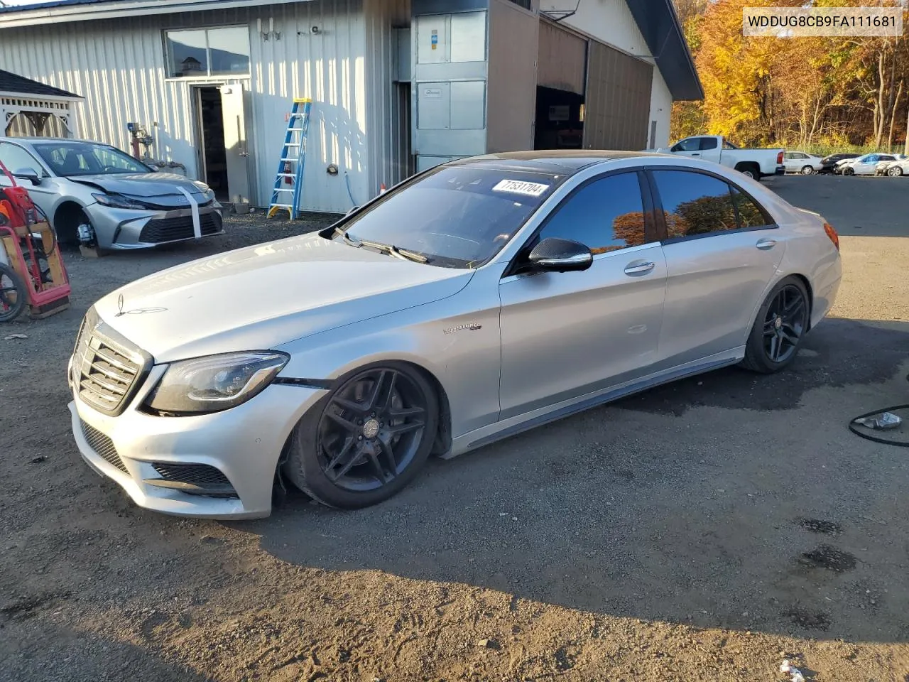 2015 Mercedes-Benz S 550 VIN: WDDUG8CB9FA111681 Lot: 77531704