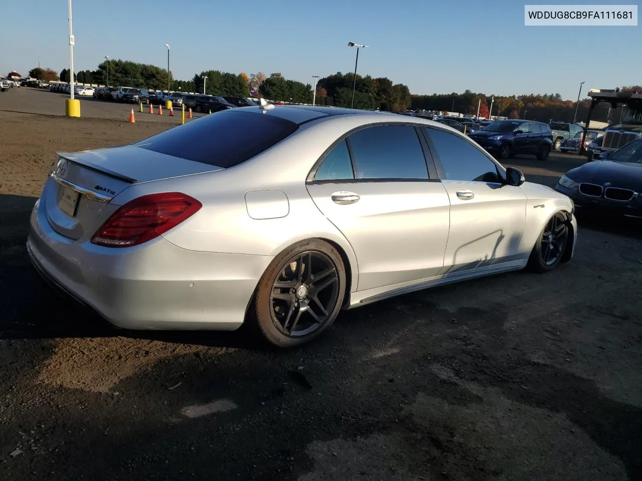 2015 Mercedes-Benz S 550 VIN: WDDUG8CB9FA111681 Lot: 77531704