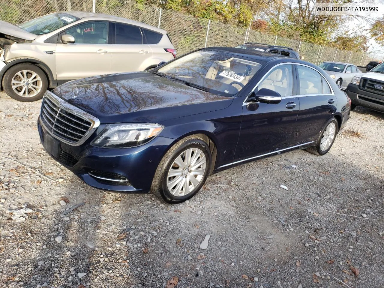 2015 Mercedes-Benz S 550 4Matic VIN: WDDUG8FB4FA195999 Lot: 77690434