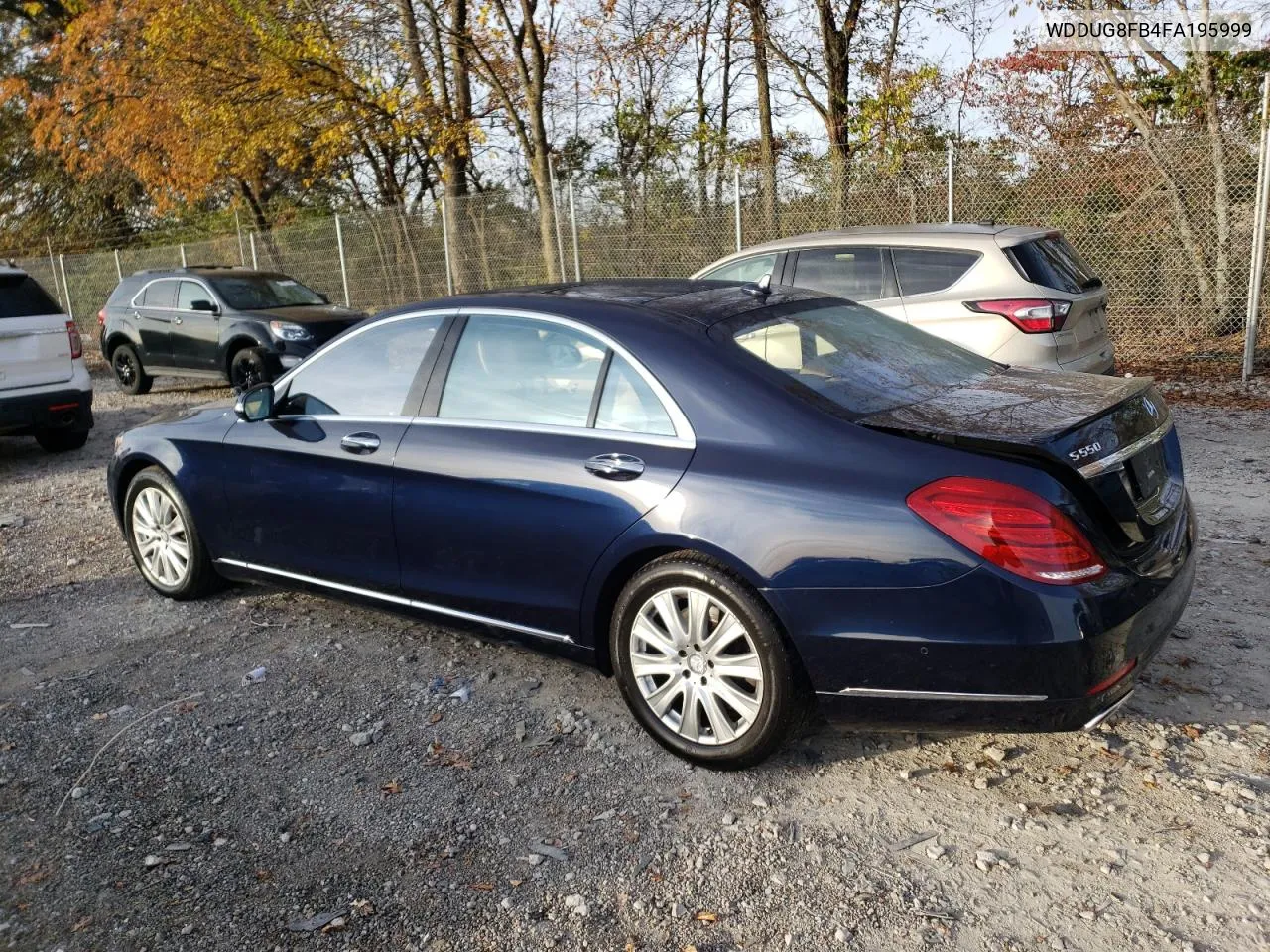 2015 Mercedes-Benz S 550 4Matic VIN: WDDUG8FB4FA195999 Lot: 77690434