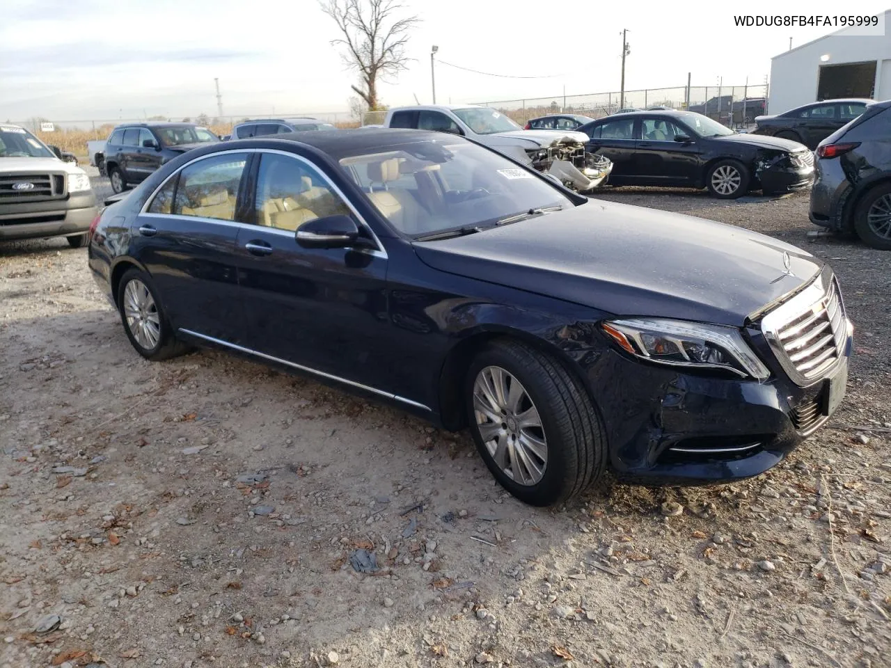 2015 Mercedes-Benz S 550 4Matic VIN: WDDUG8FB4FA195999 Lot: 77690434