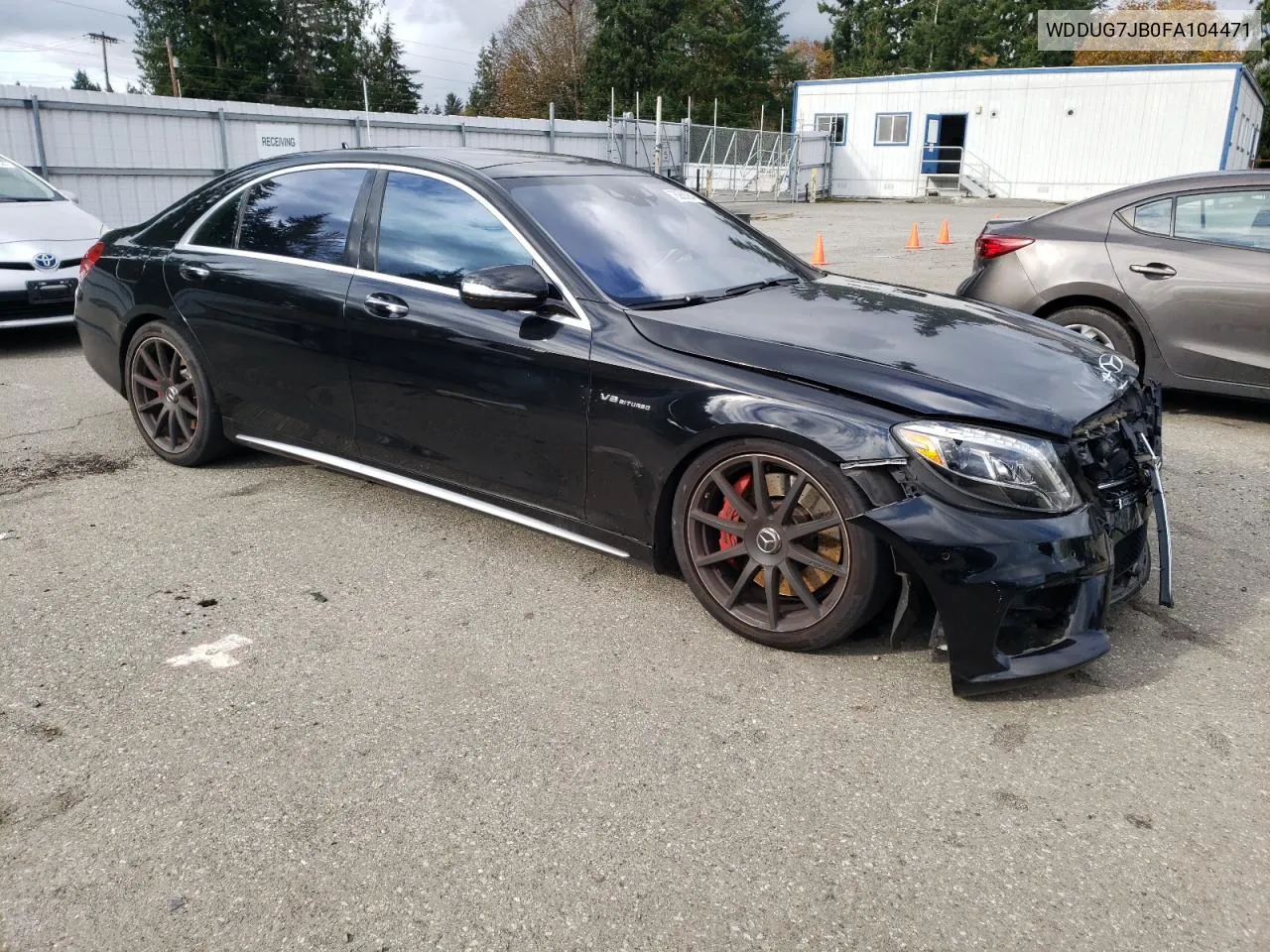 2015 Mercedes-Benz S 63 Amg VIN: WDDUG7JB0FA104471 Lot: 78268284