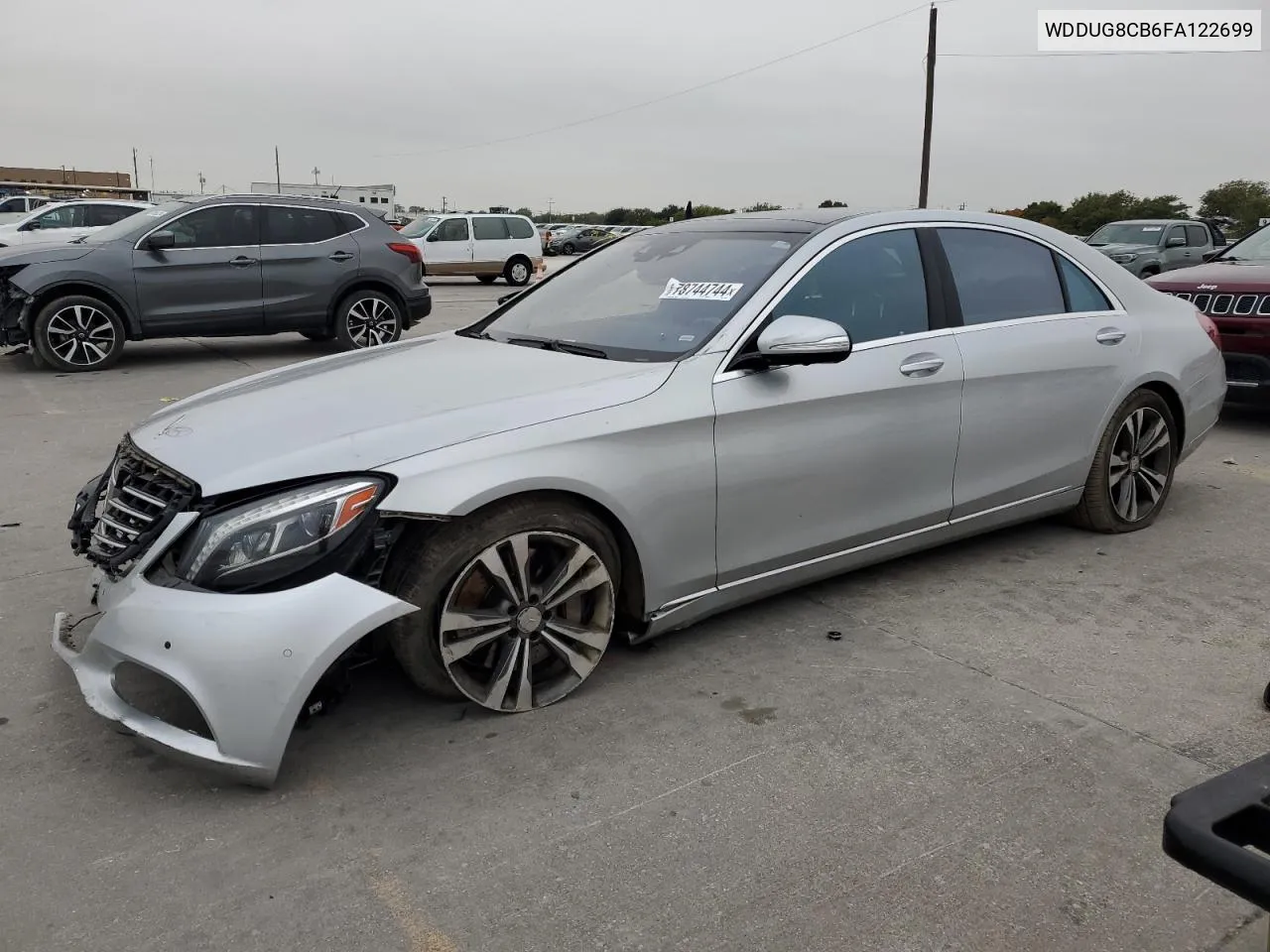 2015 Mercedes-Benz S 550 VIN: WDDUG8CB6FA122699 Lot: 78744744