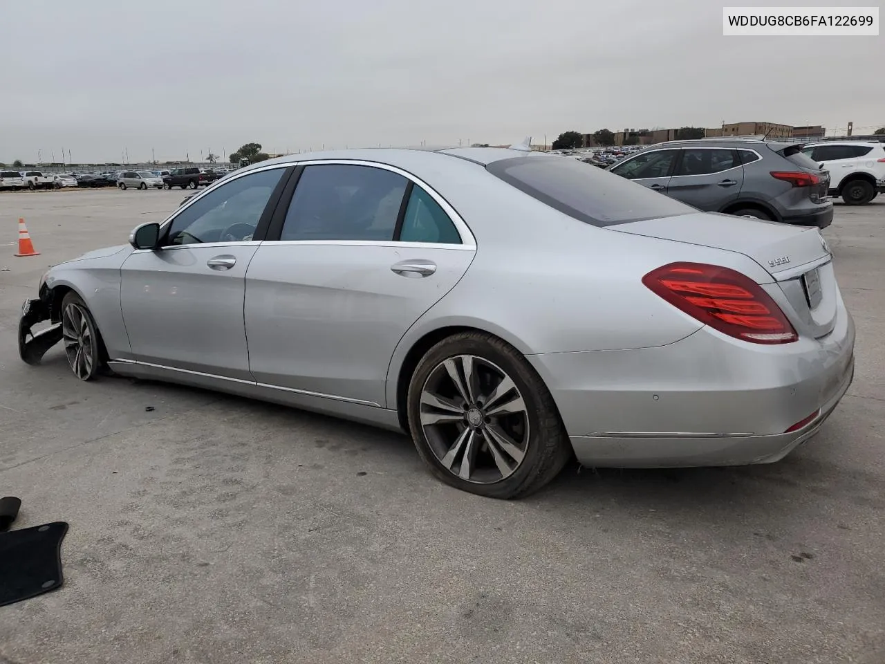 2015 Mercedes-Benz S 550 VIN: WDDUG8CB6FA122699 Lot: 78744744