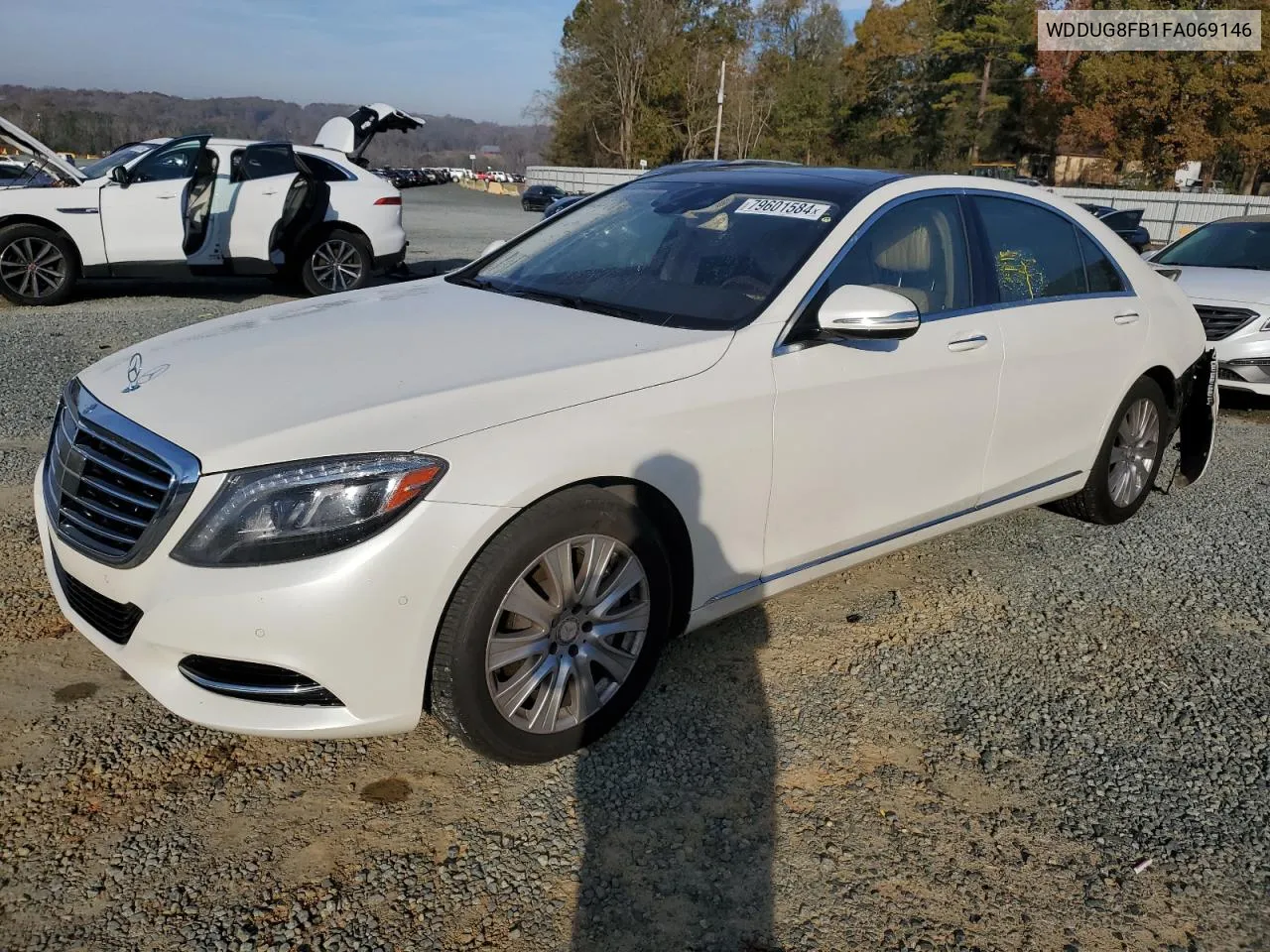 2015 Mercedes-Benz S 550 4Matic VIN: WDDUG8FB1FA069146 Lot: 79601584