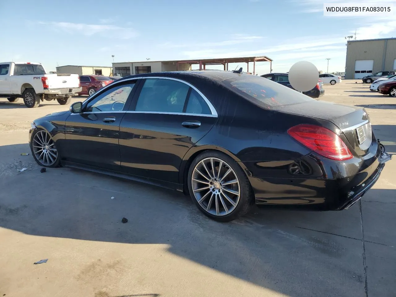 2015 Mercedes-Benz S 550 4Matic VIN: WDDUG8FB1FA083015 Lot: 80093754