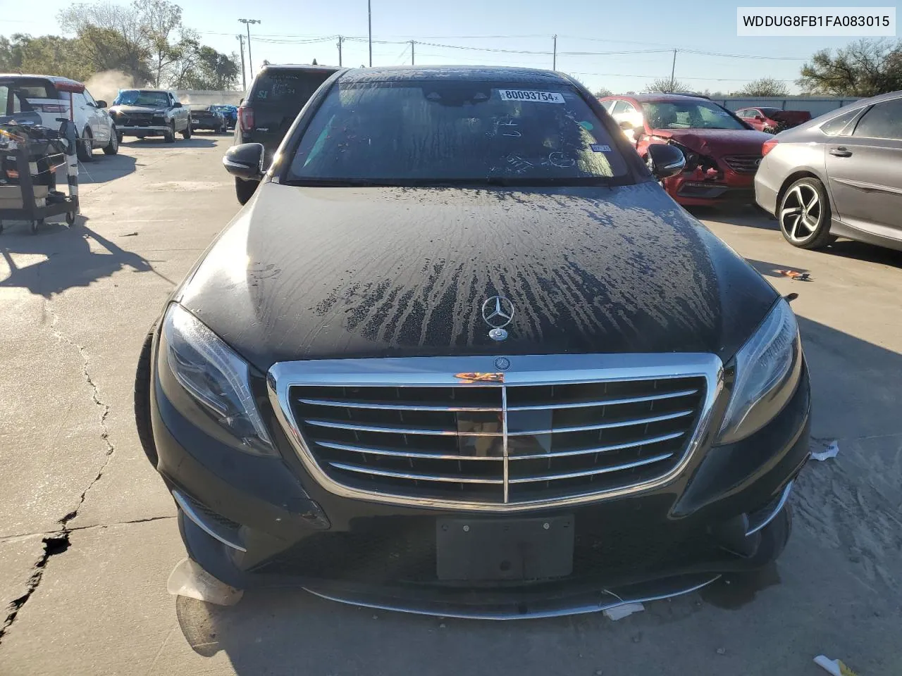 2015 Mercedes-Benz S 550 4Matic VIN: WDDUG8FB1FA083015 Lot: 80093754